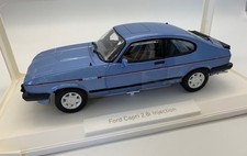 NOREV 1/18 Ford Capri Mk.III 2.8i 1984 RHD Blue JAPAN Diecast Coupe Model NEW