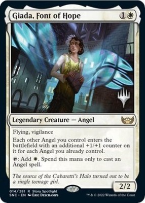 Giada, Font of Hope -Foil Light Play MTG Promo Pack: Streets of New Capenna