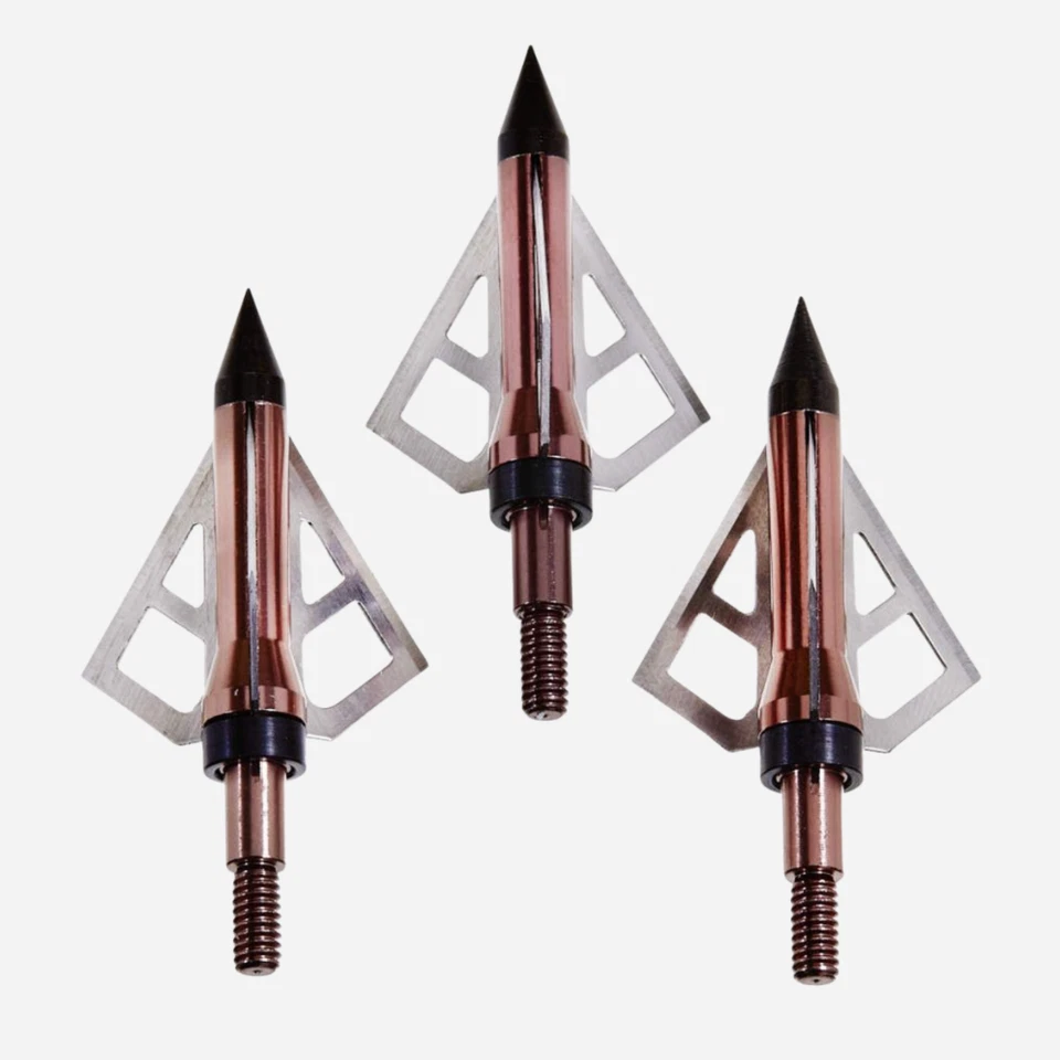 Allen Velox Optimus 3 lâminas cabeça larga 100 grãos - Imagem 2 de 4