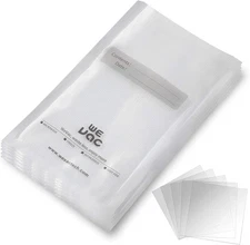 Wevac Vacuum Sealer Bags 100 Gallon 11x16 Inch for 100 Count, Clear 