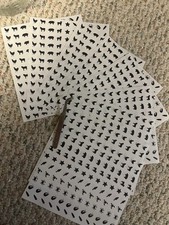 Large Bundle Of Food Choice Stickers For Wedding Placecards