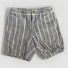 Janie and Jack Boys Size 4 Striped Shorts Blue White Summer Casual Preppy