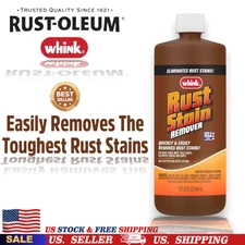 Rust-Oleum Whink Rust Stain Remover | Heavy-Duty Iron Stain Remover 32 oz USA