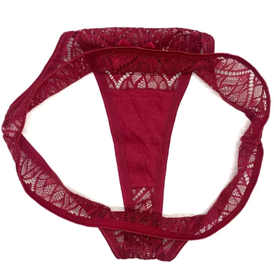 Damen Strings Spitze 6er Set Spitzentangas mehrfarbig sexy Lace Panty 6 Stück - Bild 3 von 4