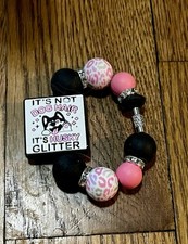 Nuevo Brazalete Doble Cara Husky Perro Sarcástico Cuentas Vaso Mango Taza Dije