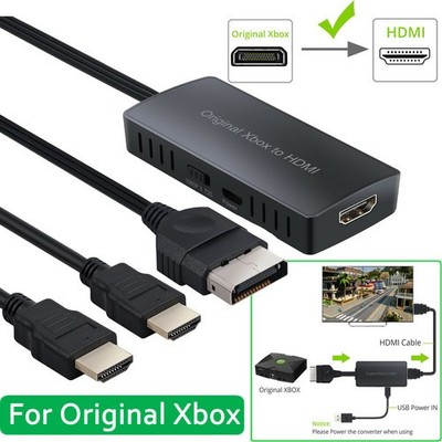 Für Original Xbox zu HDMI Konverter 720P/1080P H-DMI Plug & Play mit H-DMI-Kabel