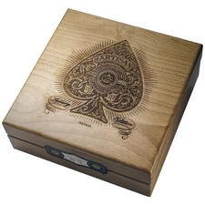 theory11 Artisan Premium Playing Cards Luxury Wooden Box Set