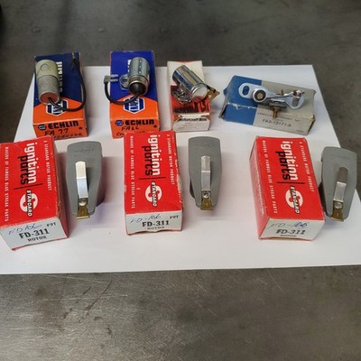 Ford Ignition parts Lot, Rotor for 1957-1989 V8 Ford 390 427 428 292 312 302 351