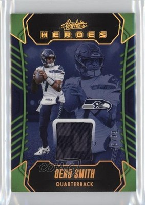 2023 Panini Absolute Heroes Memorabilia Gold /99 Geno Smith #AH-30 09rp