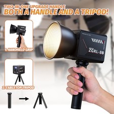 Professional Studio Video Fill Light 60W COB Photography Lighting 2500K-6500K US
