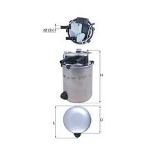 Filtre à carburant Renault Kadjar