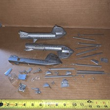 Vintage Plastic Airplane Model lot P384