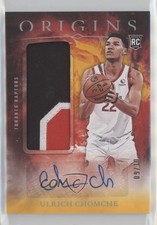 2024-25 Panini Origins Rookie Jersey Gold /10 Ulrich Chomche #RJA-UCR Auto 0x0z