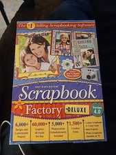 NOVA Art Explosion Scrapbook Factory Deluxe 4.0 - Windows USED. Excellent Cond