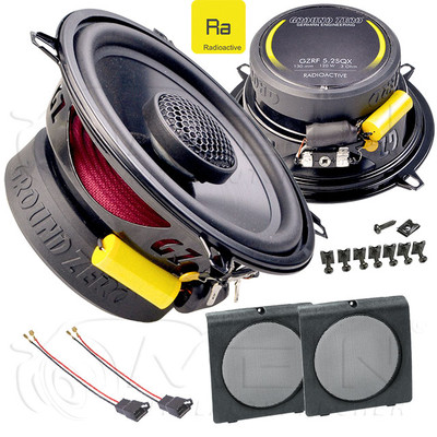 GROUND ZERO LAUTSPRECHER für VW GOLF II / 2 1983-1992 Front Vorn Tür 120W #BHZS