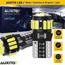 2x/set AUXITO T10 W5W 194 Light 175 White Interior Bulb Lamp Wedge Long Lifespan