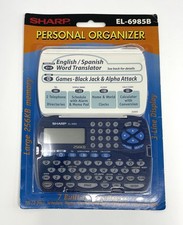 Sharp EL-6985 Electronic Personal Organizer 256KB Memory