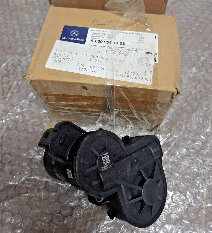 Actuador freno aparcamiento derecho pasajero trasero mercedes original a0009061303 Foto 2 de 4