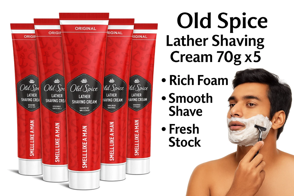 Preços baixos em Old Spice Cremes, Espumas e Gel de Barbear | eBay