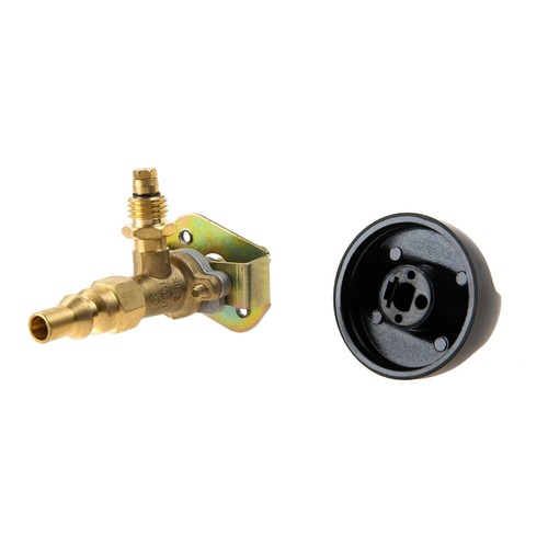 Valvola griglia a gas barbecue sostituzione propano con spina 1/4" per Olympian 5100/5500 Weber 200 - Foto 7 di 10