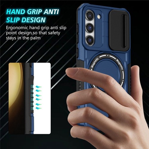 For Samsung S24 FE S23 S22 S21 S20 Ultra Plus Magsafe Ring Stand Case Lens Cover - Picture 39 of 115
