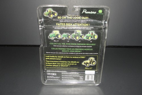 Ertl Premiere Series 1/64 John Deere 4520 Tractor w Duals & Hiniker Cab Farm Toy - Picture 8 of 17