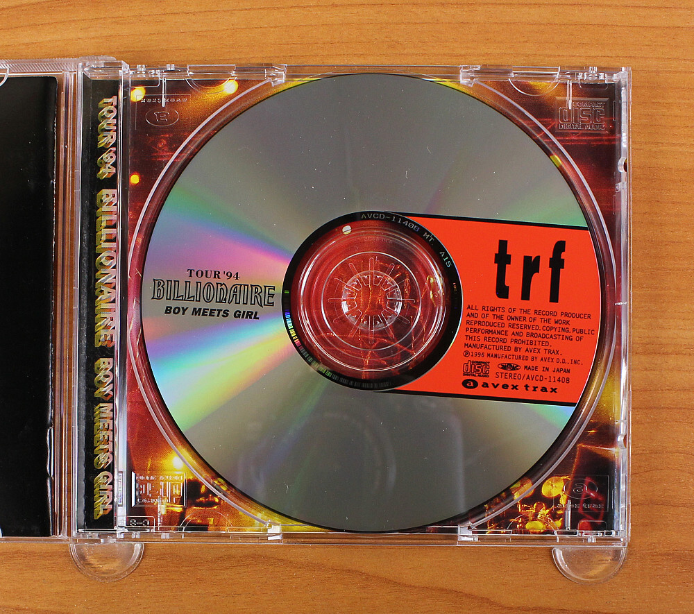 TRF - Billionaire CD (Japan 1996 Avex Trax) AVCD-11408 | eBay TRF - Billionaire CD (Japan 1996 Avex Trax) AVCD-11408 | eBay