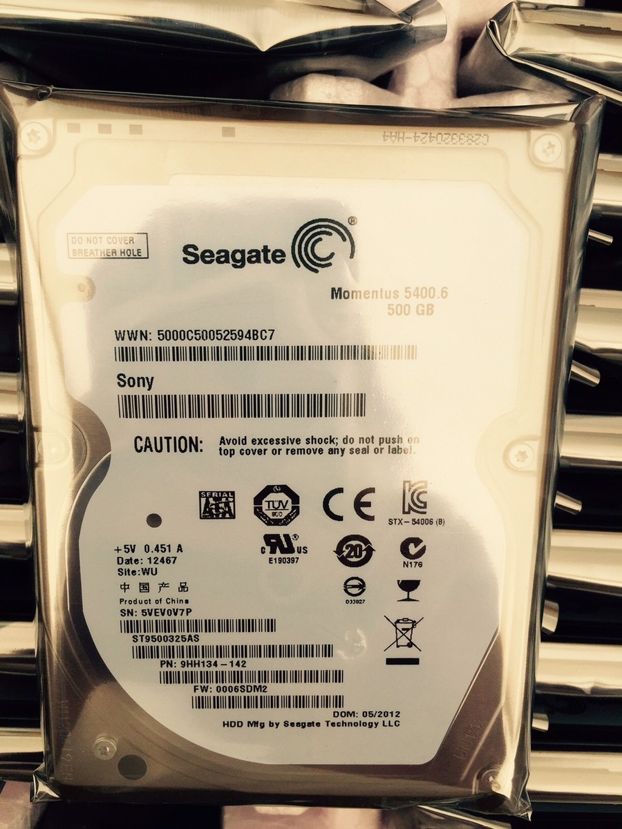 *New* Seagate Momentus (ST9500325AS) 500GB, 5400RPM, Internal Hard  Drive