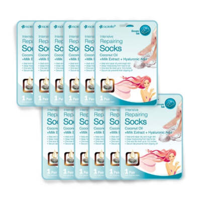 Epielle Intensive Repairing Socks Foot Pack 2ea*12Pcs - FREE SHIPPING
