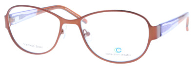 Collection Creativ 1392 - 490 kupfer-lila Brillenfassung / Brille / Gestell  NEU