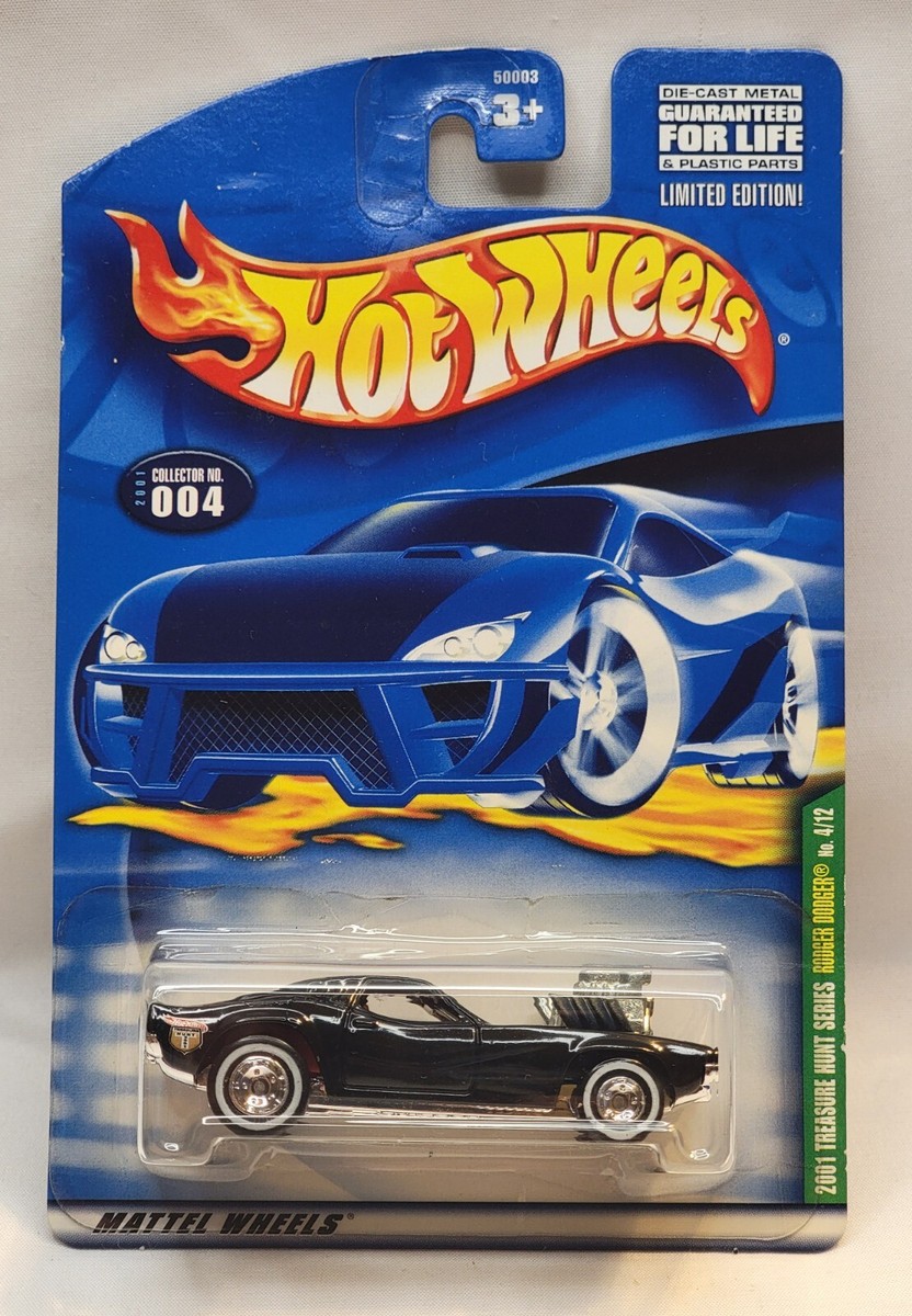 Hot Wheels Roger Dodger 2001 Super Treasure Hunt Real Riders