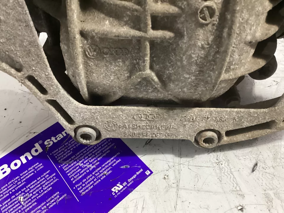 2012-2015 AUDI A4 REAR DIFFERENTIAL CARRIER OEM . - Image 3 of 4
