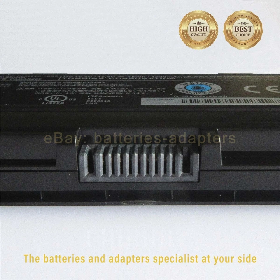 Оригинальный новый аккумулятор PA5109U-1BRS для Toshiba Satellite серии P800 C800 - Изображение 4 из 4