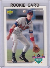 CHIPPER JONES ROOKIE CARD Greenville Atlanta Braves Upper Deck Minor League RC!