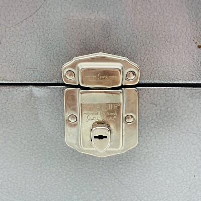 Vintage Metal File Box Travel 10