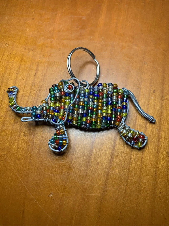Домашний многоцветный бисер слон брелок рюкзак подвески - Изображение 2 из 4