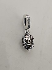 AUTHENTIC PANDORA AMERICAN FOOTBALL DANGLE CHARM #799530C01