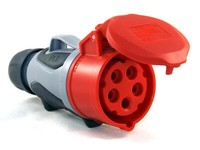 16A Cee Kupplung IP44/54 5-Polig 400V Grip Pce 2153-6TT Schraublos 5P #837