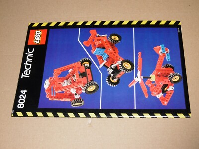 älter: Lego technic 8024 Anleitung - richtig gut