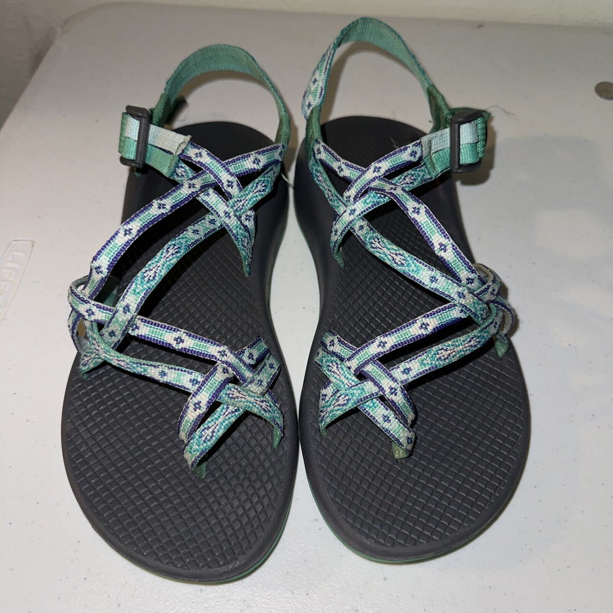 チャコ　mint CHACO Woman's ZX2 Marina Mint Double Strapped Toe Loop