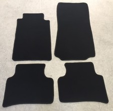 Fußmatten Autoteppiche für Mercedes C Klasse W202 1993-2001 schwarz 4teilig Neu