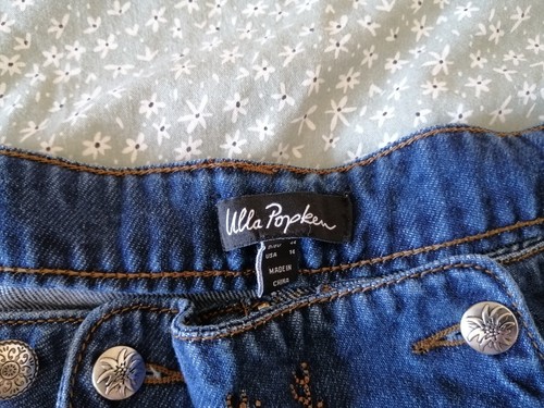 Ulla Popken Damen Hose Gr. 44, Blau, Baumwolle, - Bild 2 von 4
