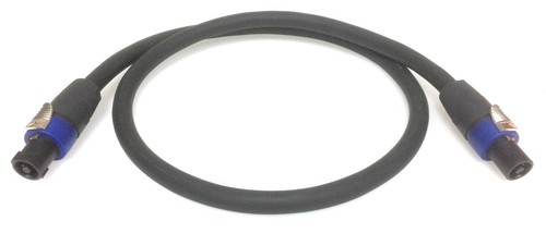 Cavo speakon 4 poli con Neutrik NL4FX, cavo Made in Italy 4x4.0mm da 0,7 a 30mt - Imagen 2 de 3