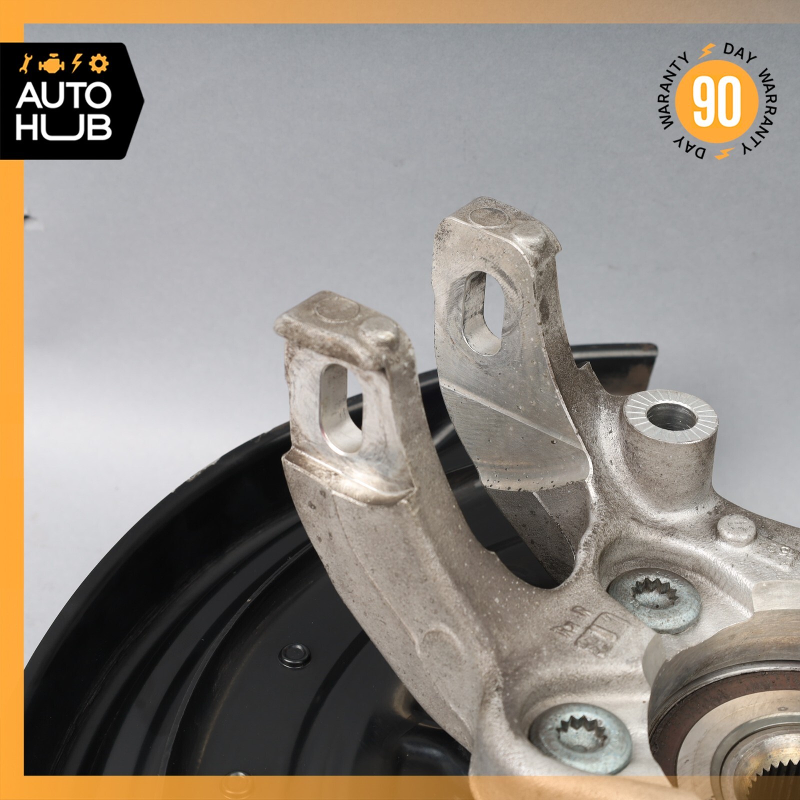 03-13 Bentley Continental GT Rear Right Side Spindle Knuckle Hub OEM 36k