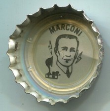 1969 Coke Cap - Big Name Bingo - Guglielmo Marconi