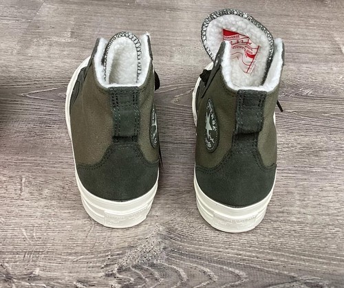 NUOVE sneakers alte Converse Chuck 70 verdi da donna taglia 7 foderate A05055C - Foto 4 di 15