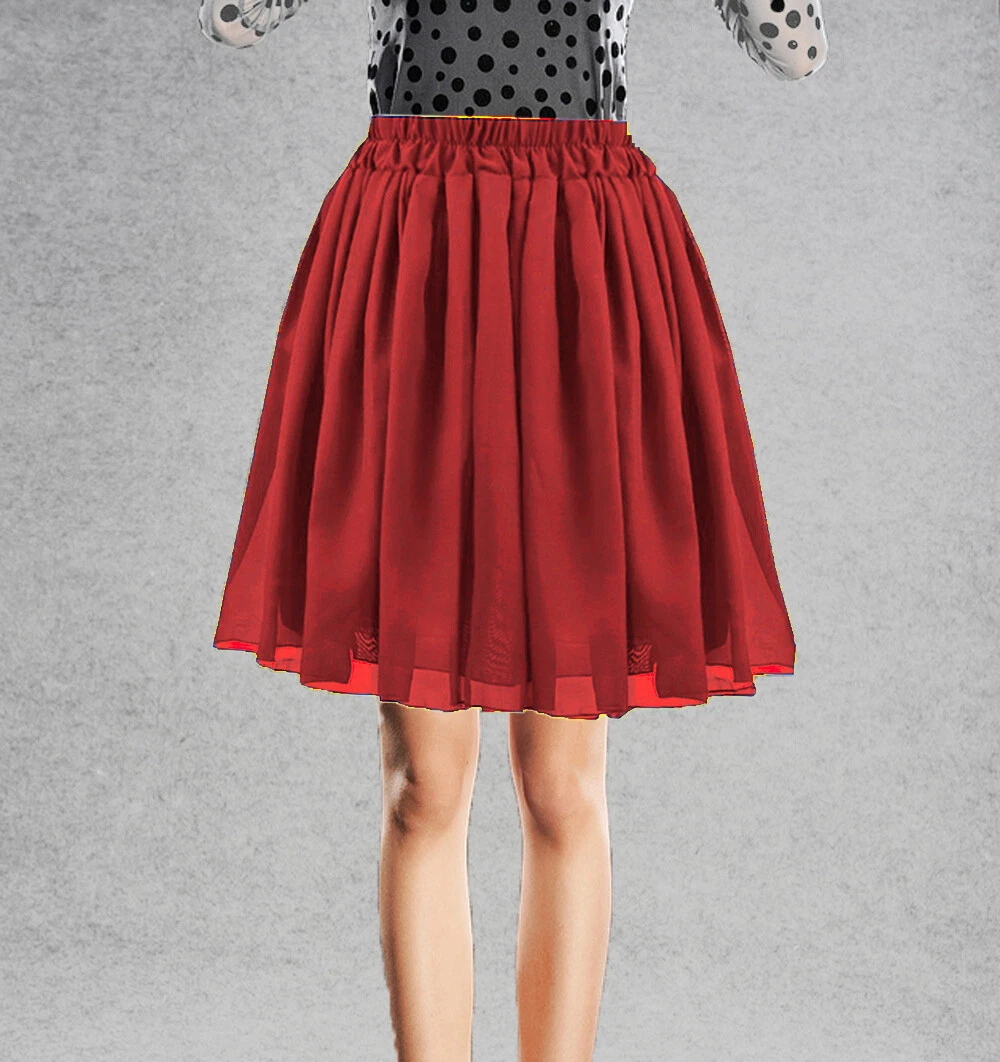 Jupe en tulle bordeaux top