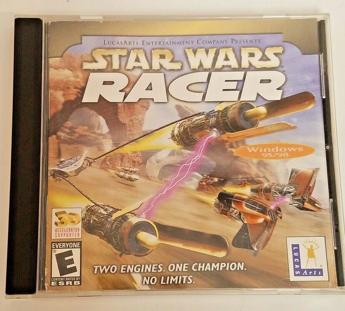 スターウォーズ　エピソード1/レーサー　windows 95/98 Star Wars Racer - Episode l [Windows 95/98] PC LucasArts in