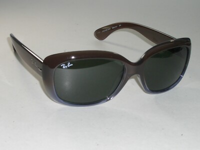 Ray-Ban RB4101 Jackie Ohh Black G-15 Green 58-17 JACKIE OHH Sunglasses in Black and G-15 Green - RB4101 | Ray  main image 2