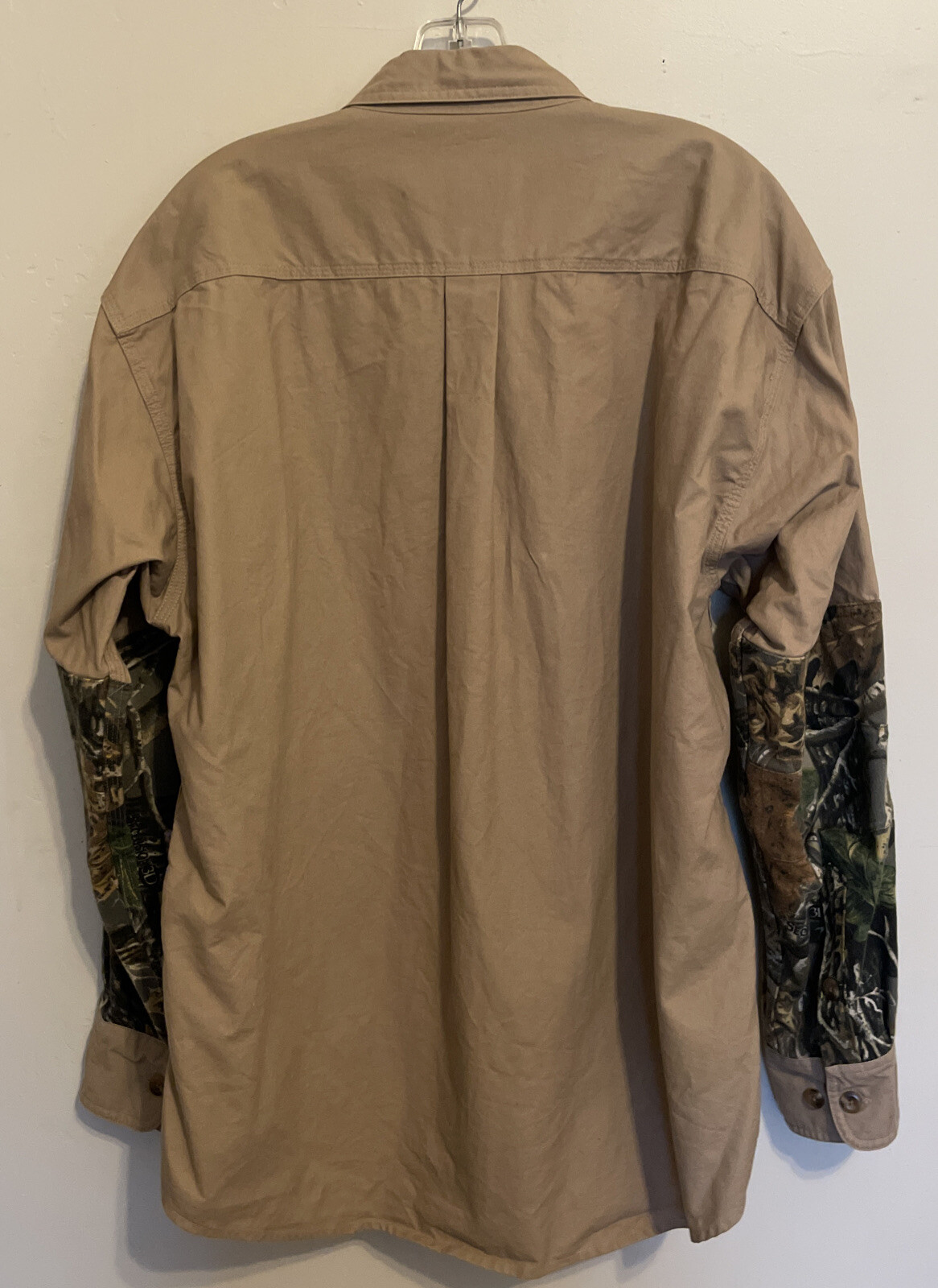 90s-00'S Cabelas Long Sleeve Button-Down Light Flannel Check Shirt, Men's Size XL, Vintage cotton green type Vintage Second Hand